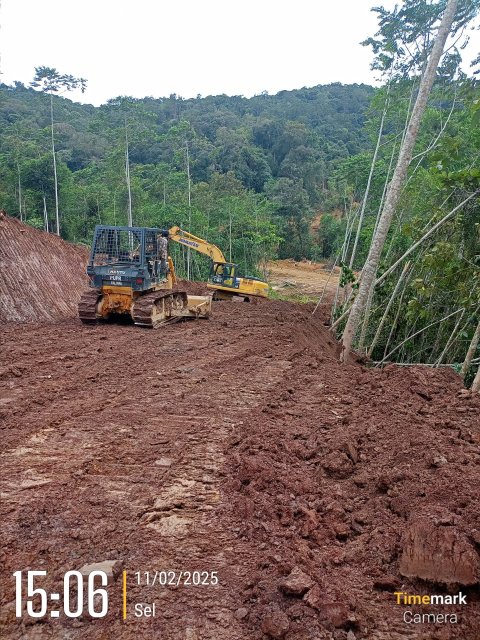 Proses Pembukaan Jalan Tani
